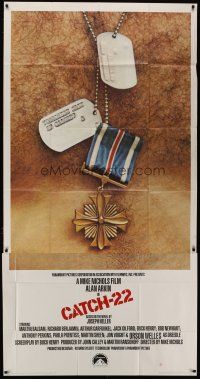 3g629 CATCH 22 int'l 3sh '70 directed by Mike Nichols, based on the novel by Joseph Heller!