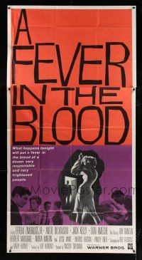 3g679 FEVER IN THE BLOOD 3sh '61 sexy Angie Dickinson was involved with judge Efrem Zimbalist Jr!