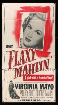 3g685 FLAXY MARTIN 3sh '49 sexy Virginia Mayo is a bad girl with a heart of ice!