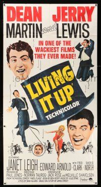 3g795 LIVING IT UP 3sh R65 sexy Janet Leigh + wacky Dean Martin & Jerry Lewis!