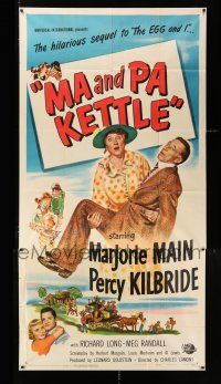 3g801 MA & PA KETTLE 3sh '49 Marjorie Main & Percy Kilbride in the sequel to The Egg and I!