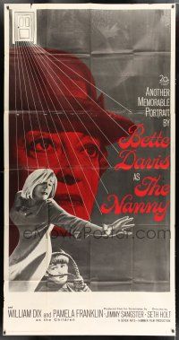 3g831 NANNY 3sh '65 creepy Bette Davis, Hammer horror, different image!