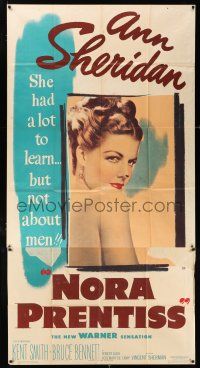 3g836 NORA PRENTISS 3sh '47 loving sexy Ann Sheridan once is once too often, best close up!