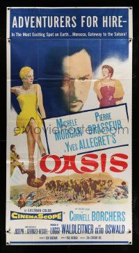 3g837 OASIS 3sh '56 sexy Michele Morgan, Pierre Brasseur, directed by Yves Allegret!