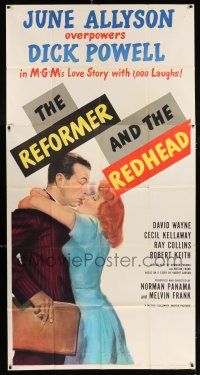 3g869 REFORMER & THE REDHEAD 3sh '50 June Allyson overpowers Dick Powell with 1000 laughs!