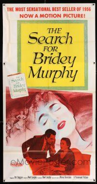 3g883 SEARCH FOR BRIDEY MURPHY 3sh '56 reincarnated Teresa Wright, from best selling book!