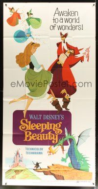 3g898 SLEEPING BEAUTY 3sh R70 Walt Disney cartoon fairy tale fantasy classic!