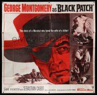 3g204 BLACK PATCH 6sh '57 they took George Montgomery's eye, his woman, and his name!