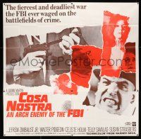 3g229 COSA NOSTRA AN ARCH ENEMY OF THE FBI int'l 6sh '67 compiled from TV episodes of The FBI!