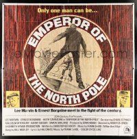 3g246 EMPEROR OF THE NORTH POLE int'l 6sh '73 Lee Marvin, Ernest Borgnine, fight of the century!