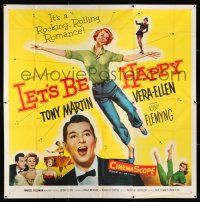 3g304 LET'S BE HAPPY 6sh '57 Vera-Ellen & Tony Martin in a rocking and rolling romance!