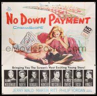 3g328 NO DOWN PAYMENT 6sh '57 Joanne Woodward, daring art of unfaithful sexy suburban couple!
