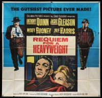 3g344 REQUIEM FOR A HEAVYWEIGHT 6sh '62 Anthony Quinn, Jackie Gleason, Mickey Rooney, boxing!
