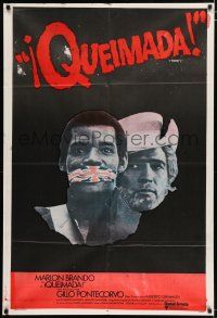 3g094 BURN Argentinean '70 Queimada!, Marlon Brando profiteers from war, Gillo Pontecorvo!