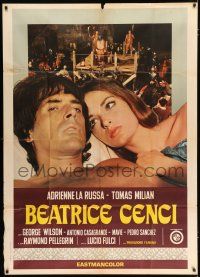 3g485 CONSPIRACY OF TORTURE Italian 1p '73 Lucio Fulci, daughter wants to kill her father!