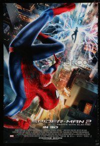 3h028 AMAZING SPIDER-MAN 2 int'l advance DS 1sh '14 Andrew Garfield, his greatest battle begins!