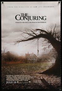 3h129 CONJURING int'l advance DS 1sh '13 based on the true case files of the Ed & Lorraine Warren!