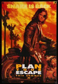 3h201 ESCAPE FROM L.A. teaser 1sh '96 John Carpenter, Kurt Russell is back as Snake Plissken!