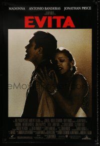 3h207 EVITA 1sh '96 Madonna as Eva Peron, Antonio Banderas, Alan Parker, Oliver Stone