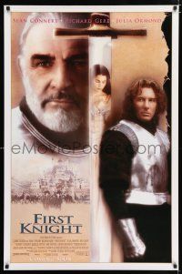 3h241 FIRST KNIGHT advance 1sh '95 Richard Gere as Lancelot, Sean Connery as Arthur, Julia Ormond!