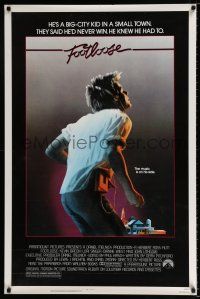 3h250 FOOTLOOSE 1sh '84 competitive dancer Kevin Bacon has the music on his side!