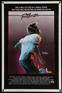 3h251 FOOTLOOSE int'l 1sh '84 competitive dancer Kevin Bacon has the music on his side!