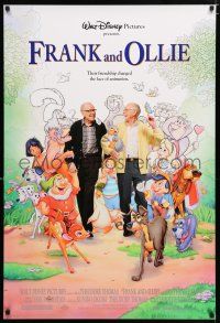 3h259 FRANK & OLLIE DS 1sh '95 Walt Disney animators Frank Thomas & Oliver Johnston!