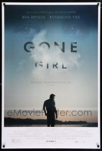 3h301 GONE GIRL style B advance DS 1sh '14 Rosamund Pike, Ben Affleck, Missi Pyle