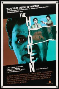3h338 HIDDEN 1sh '87 Kyle MacLachlan, a new breed of criminal just took over a police station!