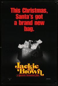3h407 JACKIE BROWN teaser 1sh '97 Quentin Tarantino, Santa's got a brand new bag!