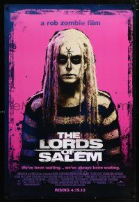 3h468 LORDS OF SALEM pink advance DS 1sh '13 directed by Rob Zombie, cool creepy image!