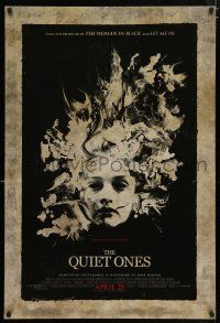 3h612 QUIET ONES advance DS 1sh '10 Jared Harris, Sam Claflin, Erin Richards, cool design!