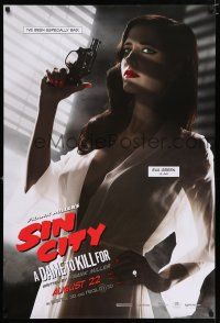 3h682 SIN CITY A DAME TO KILL FOR teaser DS 1sh '14 super-sexy Eva Green has been especially bad!