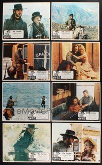 3j030 LOT OF 32 CLINT EASTWOOD MEXICAN LOBBY CARDS '70s sets of 8 from High Plains Drifter & more!