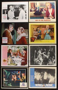 3j075 LOT OF 242 LOBBY CARDS '51 - '76 a variety of scenes from 54 different movies!