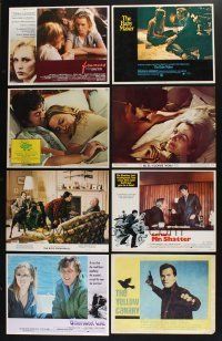 3j077 LOT OF 156 LOBBY CARDS '60 - '86 a variety of scenes from 36 different movies!