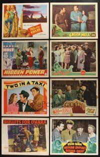 3j101 LOT OF 16 LOBBY CARDS '30s-90s great scenes from a variety of different movies!