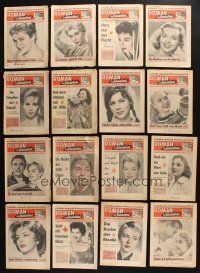 3j168 LOT OF 23 ROMAN AM SONNABEND 1958-59 GERMAN MAGAZINES '50s sexy ladies on the covers!