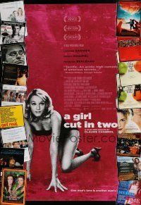 3j438 LOT OF 20 UNFOLDED DOUBLE-SIDED AND SINGLE-SIDED MOSTLY ARTHOUSE ONE-SHEETS '00s cool!