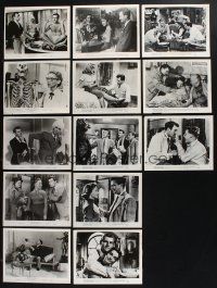 3j307 LOT OF 13 8x10 STILLS FROM ENGLISH DOCTOR MOVIES '50s Doctor in the House, Doctor at Large!