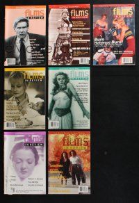3j367 LOT OF 7 FILMS IN REVIEW 1995-97 MAGAZINES '90s filled with movie images & information!