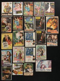 3j033 LOT OF 23 SPANISH HERALDS '50s cool different artwork from a variety of movies!