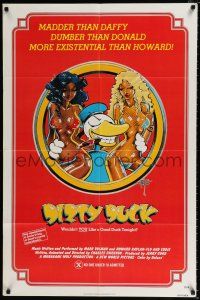3k137 CHEAP 1sh R77 Dirty Duck, the world's only X rated comedy cartoon musical!