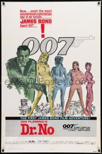 3k232 DR. NO 1sh R80 Sean Connery is the most extraordinary gentleman spy James Bond 007!