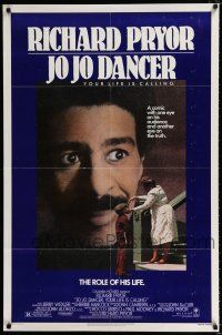 3k436 JO JO DANCER 1sh '86 Richard Pryor in the role of his life, comic biography!