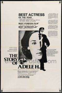 3k824 STORY OF ADELE H. 1sh '75 Francois Truffaut's L'Histoire d'Adele H., Isabelle Adjani