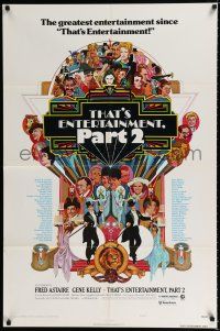 3k879 THAT'S ENTERTAINMENT PART 2 style C 1sh '75 Fred Astaire, Gene Kelly & many MGM greats!