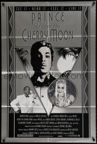 3k928 UNDER THE CHERRY MOON 1sh '86 cool art deco style artwork of Prince!