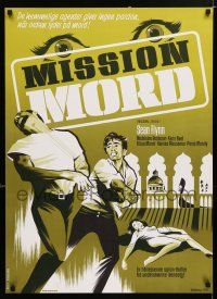 3m808 MISSION TO VENICE Danish '64 Andre Versini, different Stevenov artwork of fight!