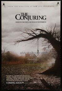 3m092 CONJURING advance DS English 1sh '13 based on the true case files of the Warrens, noose image